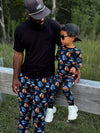 Midnight Campout Glow in the Dark Adult Joggers