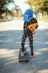 Skateboarding Pizza 2-Piece Pajama Set