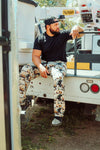 Work Hard, Play Hard Unisex Pajama Pants