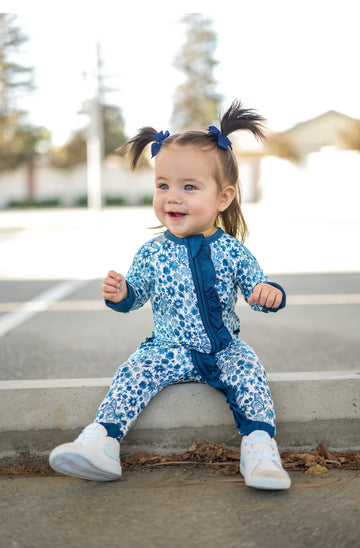 Butterfly Garden Ruffle Snoozer