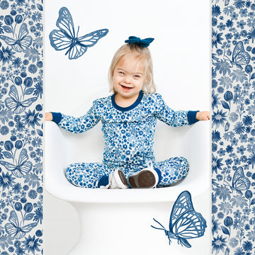 Butterfly Garden 2 Piece Pajama Set