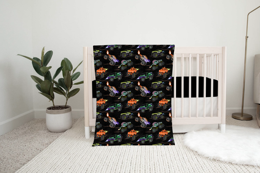 MONSTER Trucks Blanket