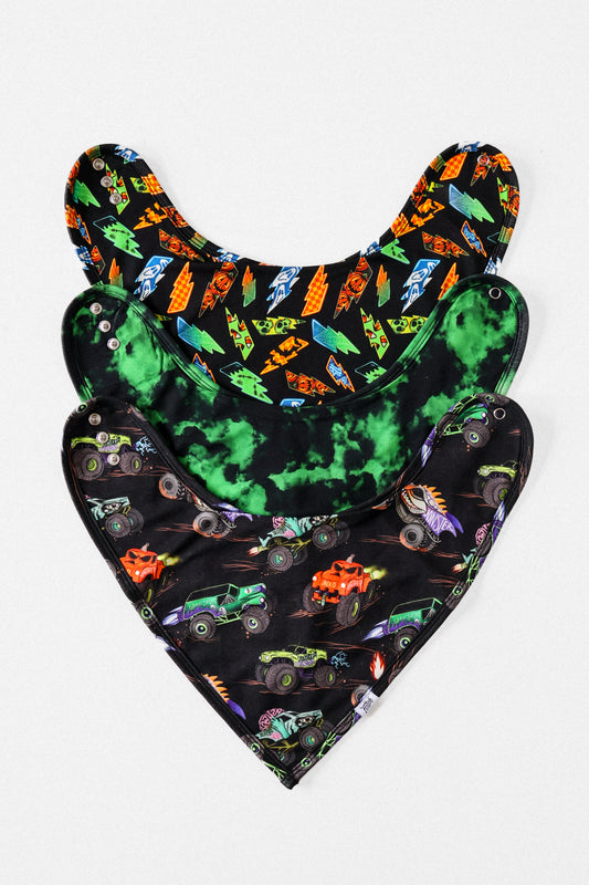 Trick'd Out 3-Pack Bib Set