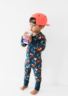 Toddler Food Groups Navy Snoozer