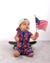 Star Spangled Swirl Shorties