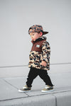 Brown Camo Sherpa