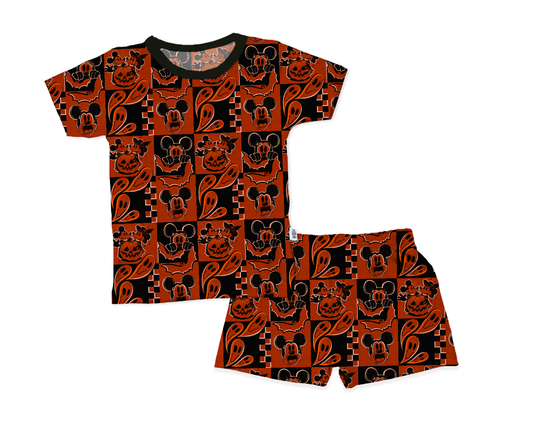 Boo to You 2 Piece Shorts Set