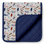 Play Ball Quilted Blanket