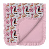 Music City Cowgirl Ruffle Blanket