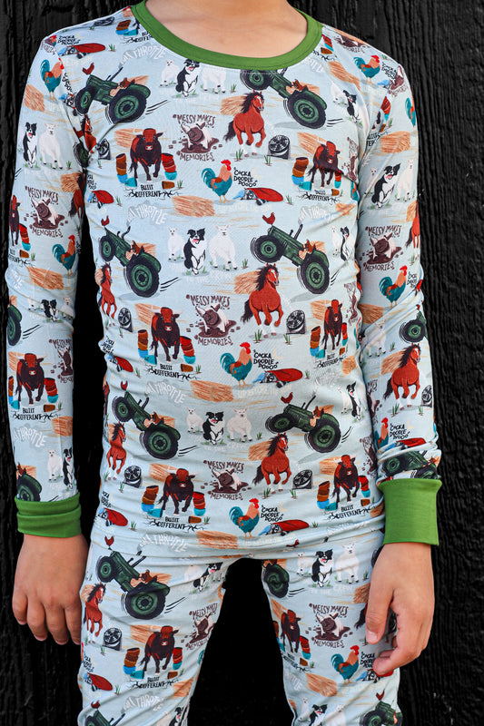 Homegrown 2 Piece Pajama Set