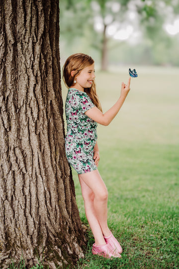 Butterfly Dreams 2 Piece Shorts Set