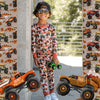 Turkey Truckin' 2 Piece Pajama Set
