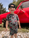 Rad Like Dad 2 Piece Shorts Set