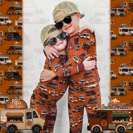 Gobble & Go 2 Piece Pajama Set