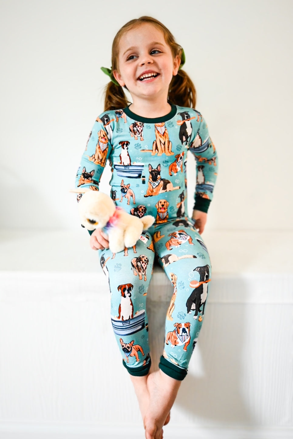 Scruffy To Fluffy 2 Piece Pajama Set
