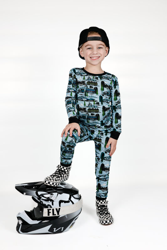 Full Steam 2 Piece Pajama Set