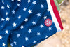 Red, White and Cruise Swim Trunks