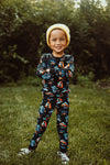 Midnight Campout Glow in the Dark 2 Piece Pajama Set