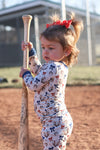 Sweetheart Slugger 2 Piece Pajama Set