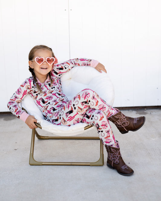 Music City Cowgirl 2 Piece Pajama Set