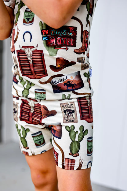 Outlaw 2 Piece Shorts Set