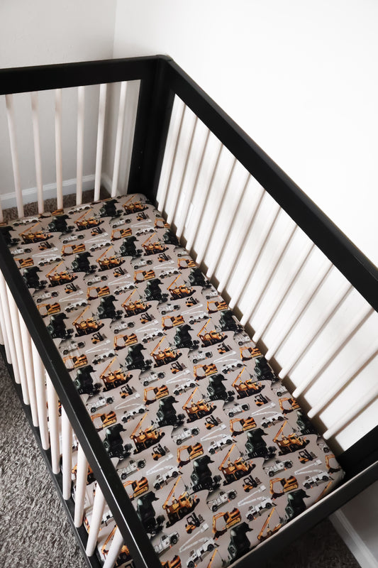 Work Hard, Play Hard Crib Sheet: Core Collection