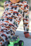 Turkey Truckin' 2 Piece Pajama Set