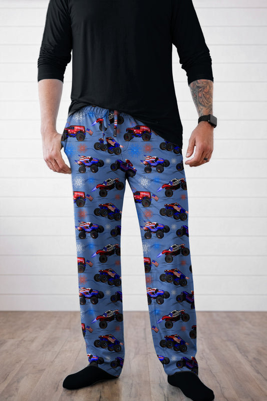 Red, White, and Boom Adult Unisex Pajama Pants