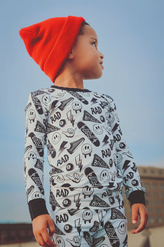 Raised Rad 2 Piece Pajama Set