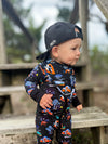 Midnight Campout Glow in the Dark Bib
