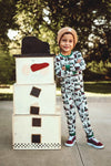 Construction Christmas 2 Piece Pajama Set
