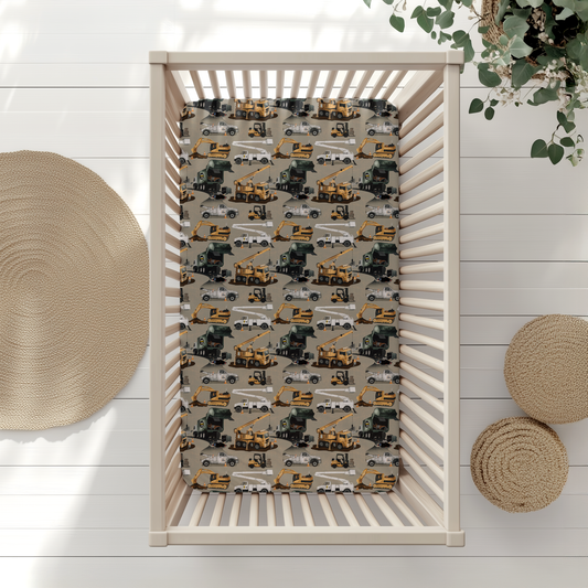 Work Hard, Play Hard Crib Sheet: Core Collection