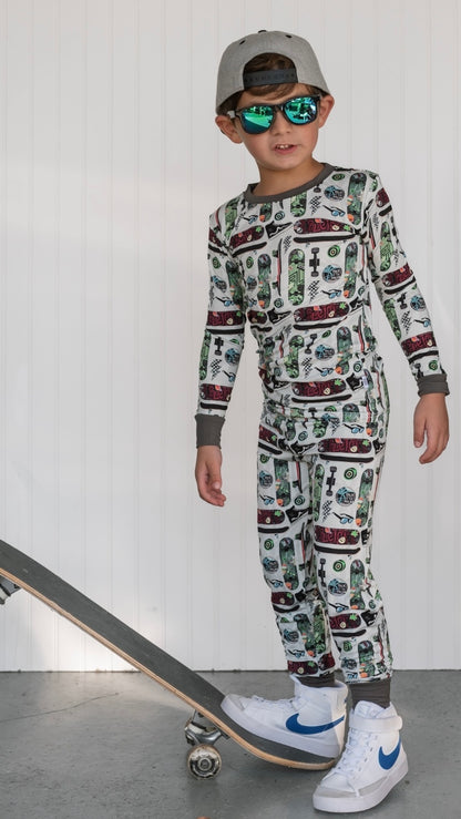 Later Skater 2 Piece Pajama Set
