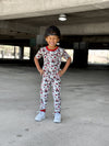 I Wheelie Like You 2 Piece Pajama Set (Short Sleeve & Pants)