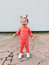 Pink Checked Out 2 Piece Pajama Set