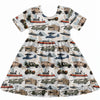 The Brave 2.0 Shortsleeve Twirl Dress