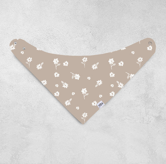Brielle Small Flowers Baby Bib