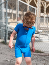 Electric Blue Ribbed Shorties