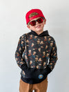 Skateboarding Pizza Pullover Hoodie