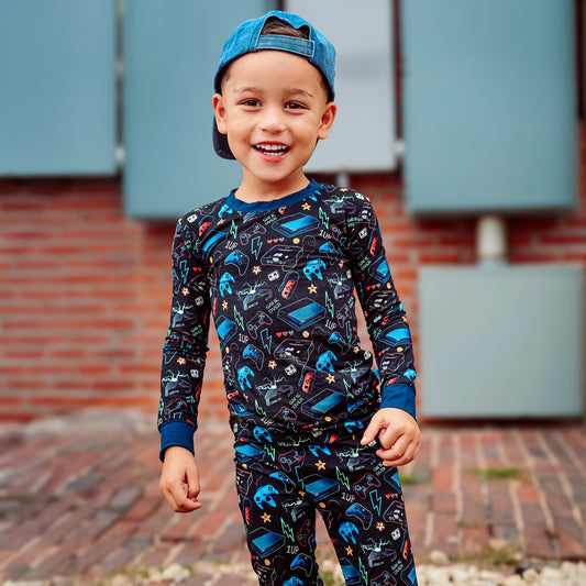 Level Up 2 Piece Pajama Set