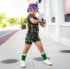 Tubular 2 Piece Shorts Set