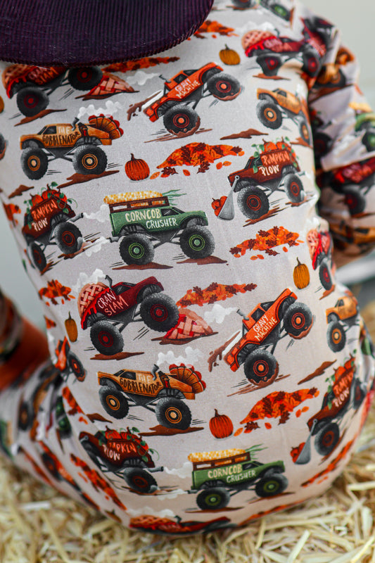Turkey Truckin' One Piece Sleeper Snoozer