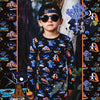 Midnight Campout Glow in the Dark 2 Piece Pajama Set