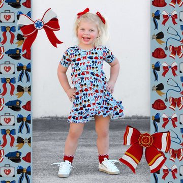 Brave Bows Twirl Dress
