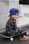 Skateboarding Pizza One-Piece Sleeper - Snoozer