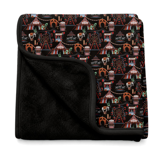 Carnival Chaos Bamboo Plush Blanket