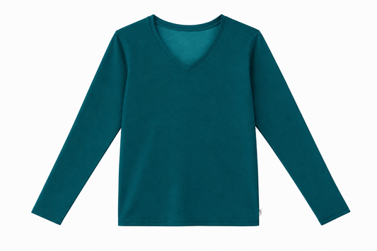 Jingle Jam Adult Women's Long Sleeve V-Neck Shirt