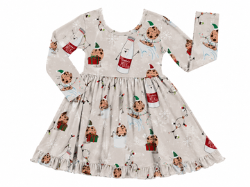Santa’s Snack Squad Twirl Dress