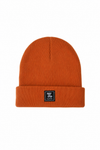 Orange solid Knit Beanie