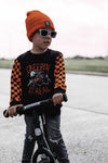 Orange solid Knit Beanie